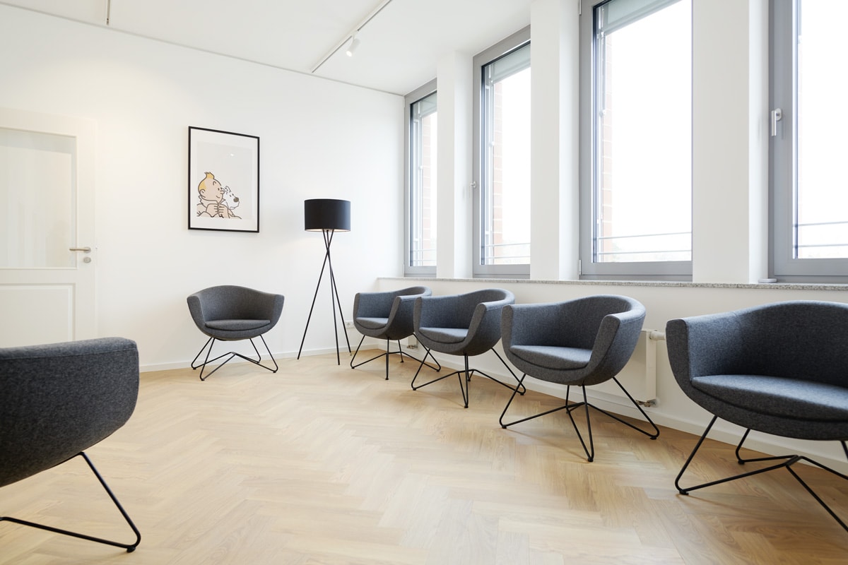 Moderne Praxisausstattung